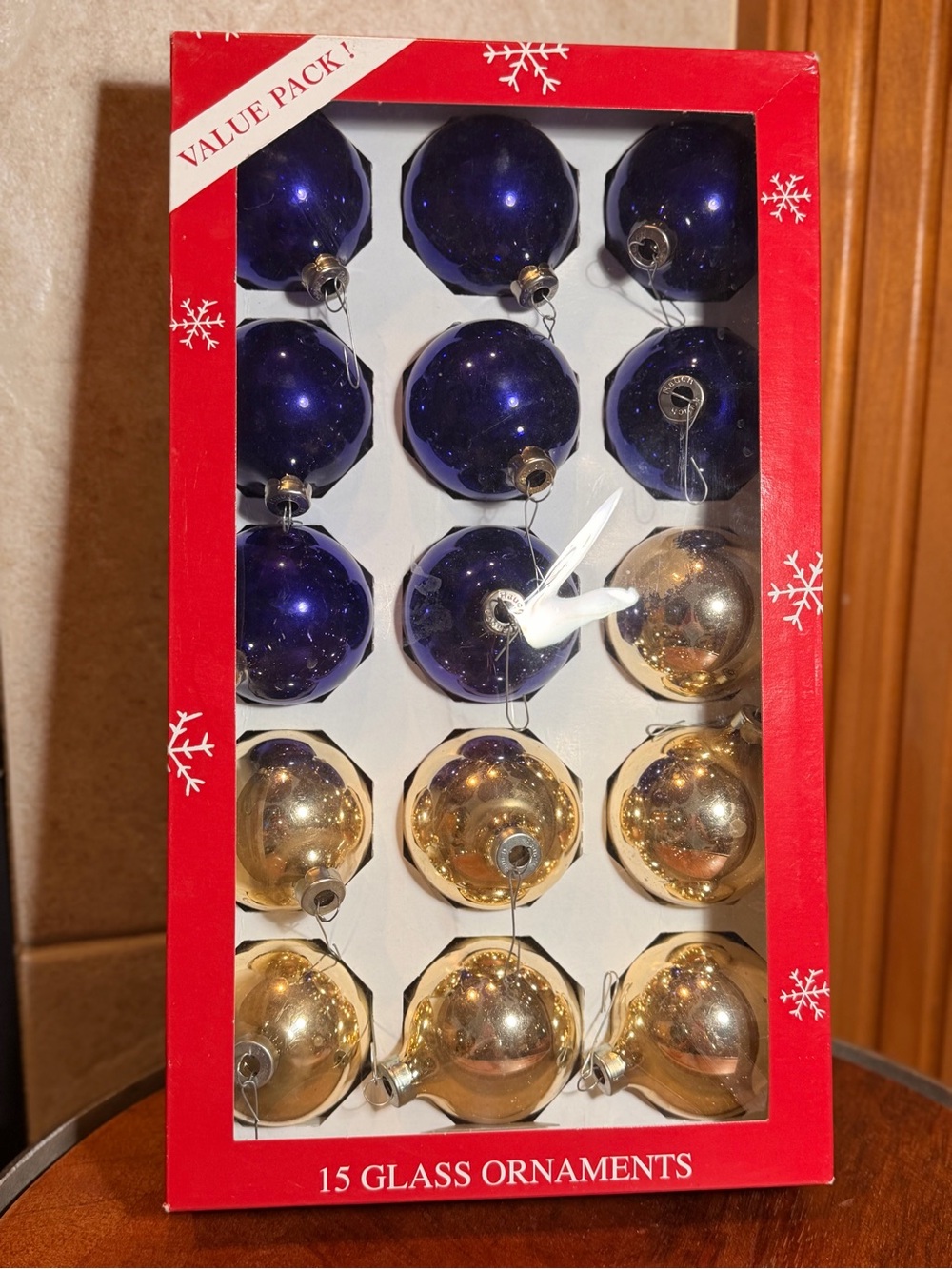 Vintage Target 2004 Glass Ornaments Rauch Purple Gold 15